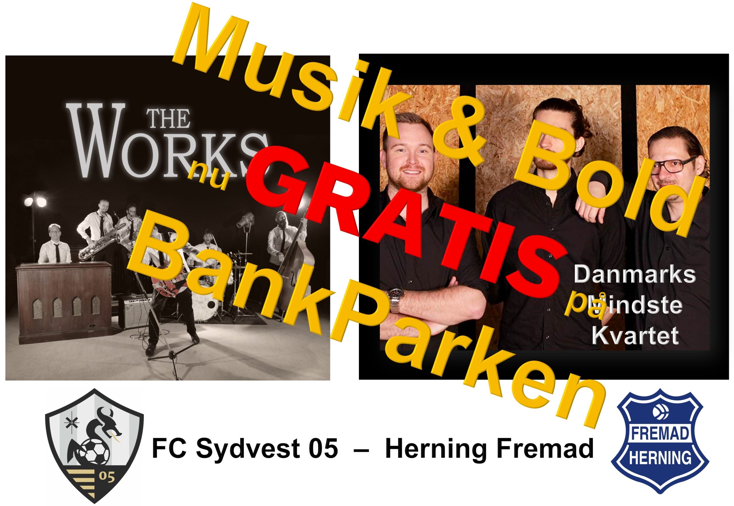 Kom til GRATIS sommerfest med “Musik & Bold på BankParken” – 10. juni 2023