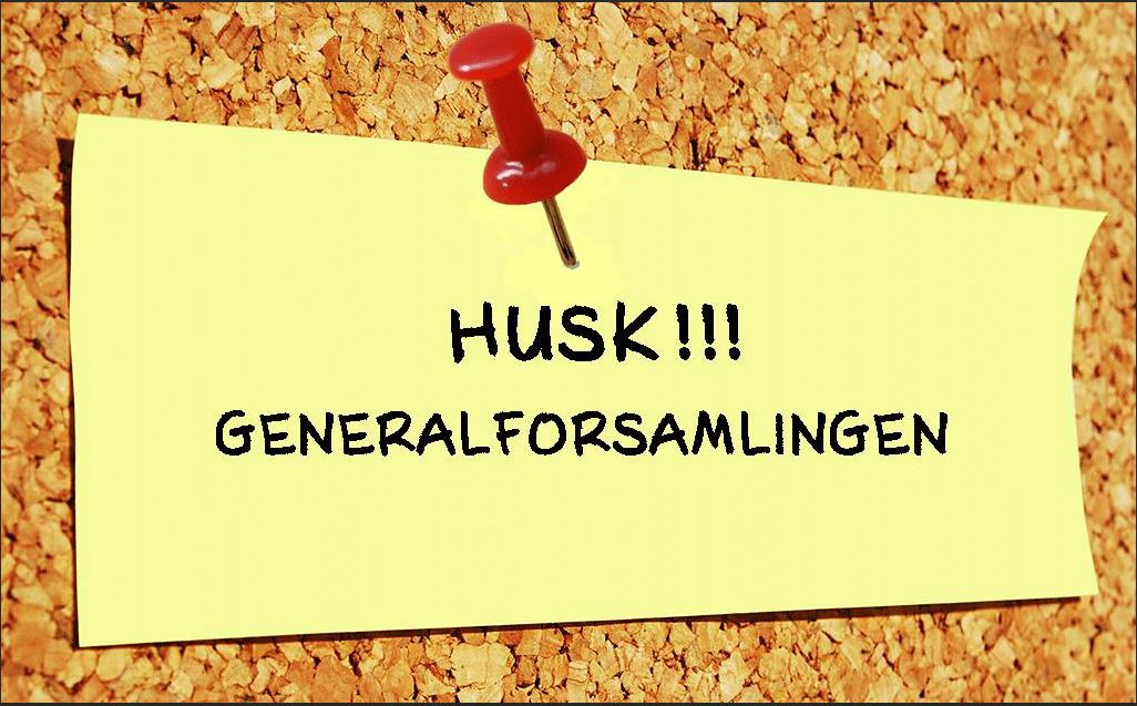 Ordinær generalforsamling 2026