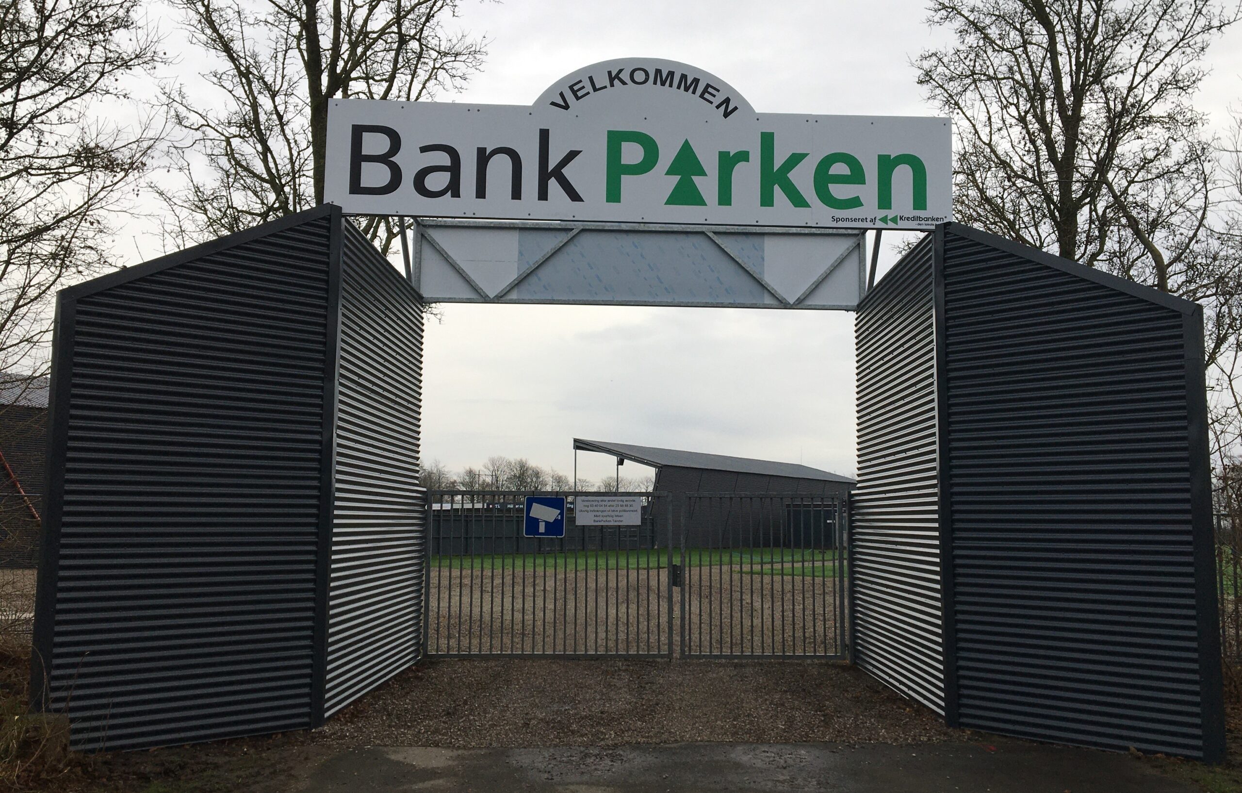 BankParken’s nye hovedindgang færdig